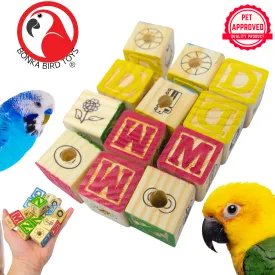 2664 PK12 Wooden ABC Blocks