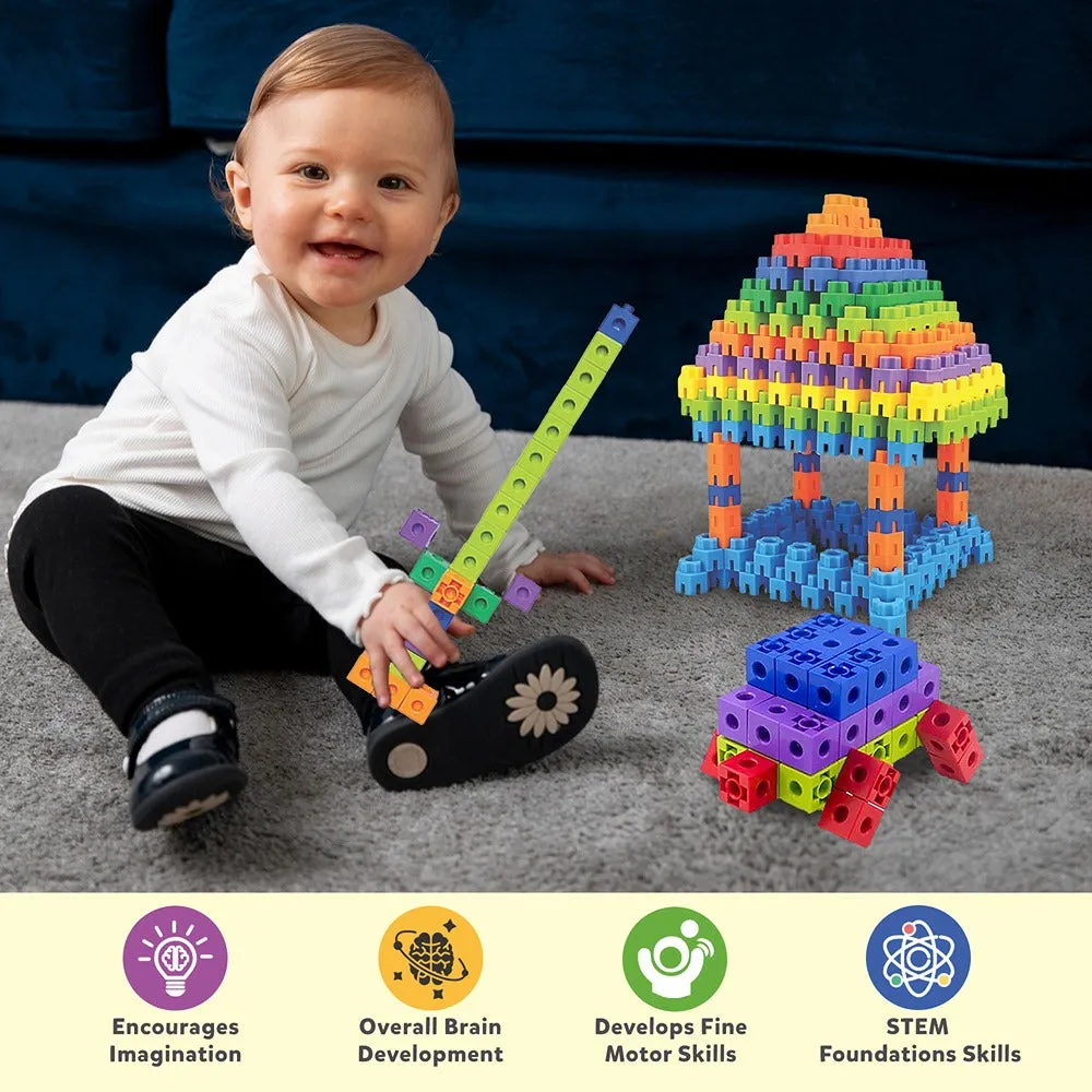 3-in-1 Building Blocks - Education & Learning Blocks (125  pcs)