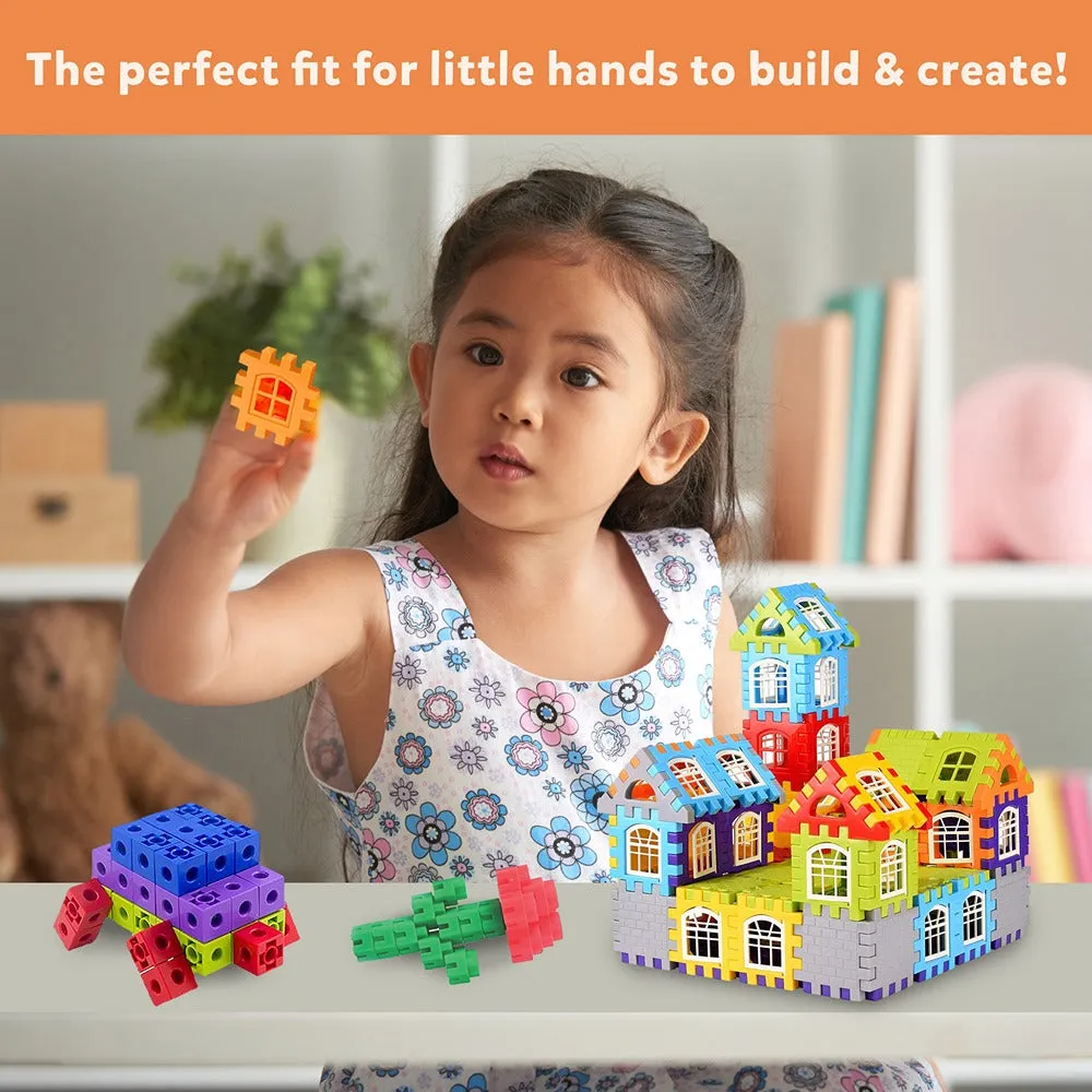 3-in-1 Building Blocks - Education & Learning Blocks (125  pcs)