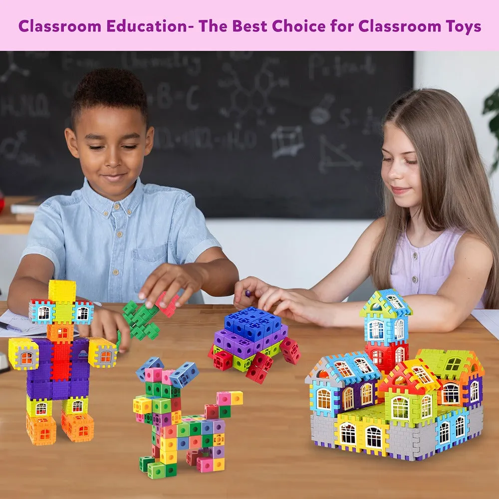 3-in-1 Building Blocks - Education & Learning Blocks (125  pcs)