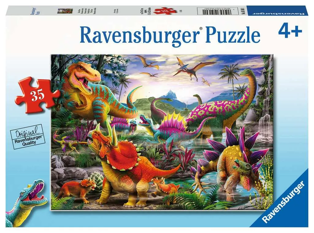 35 Piece T-Rex Terror Puzzle