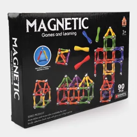 3D Magnetic Learning Building Blocks 90Pcs