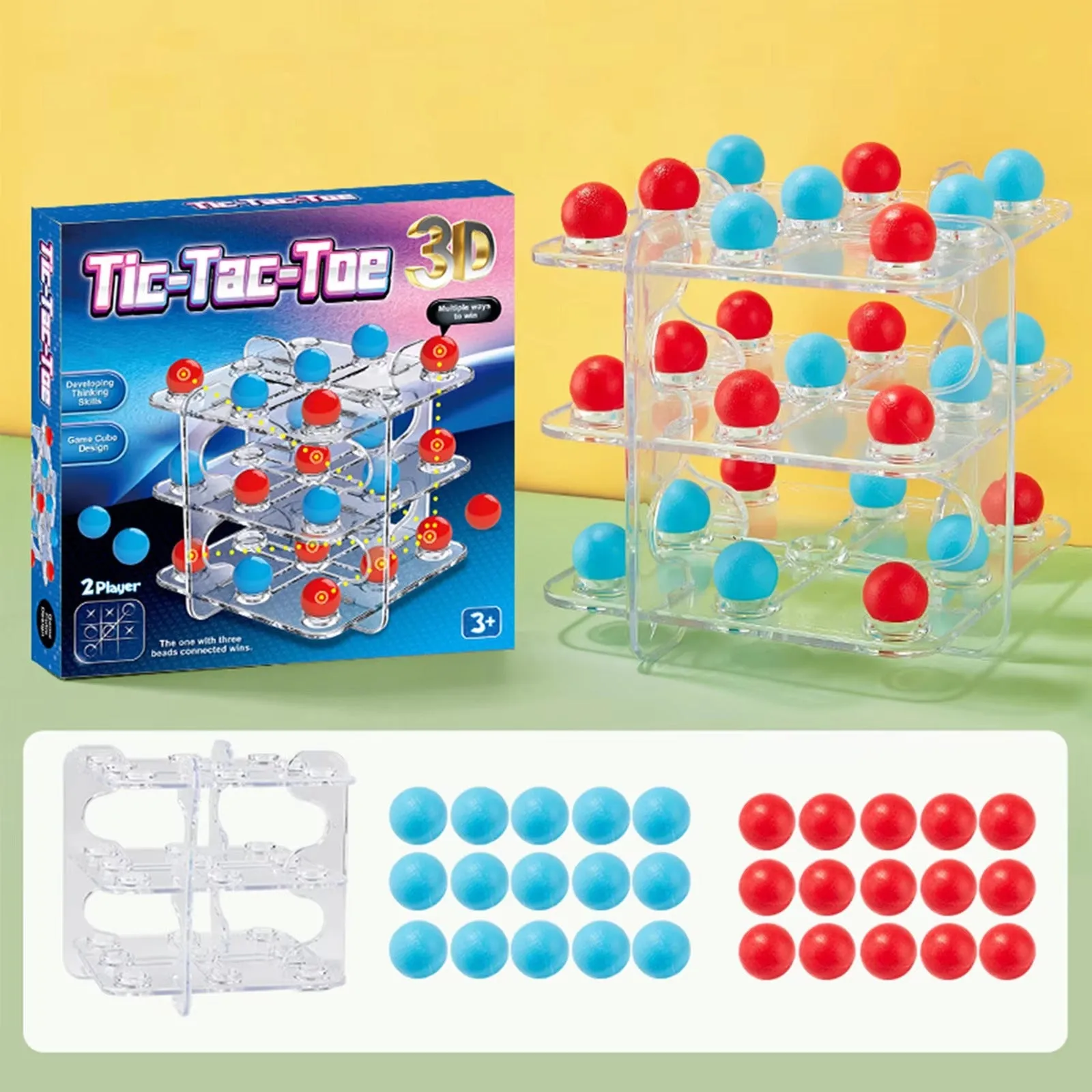 3D Tic-Tac-Toe Mind Twisting Game - 111