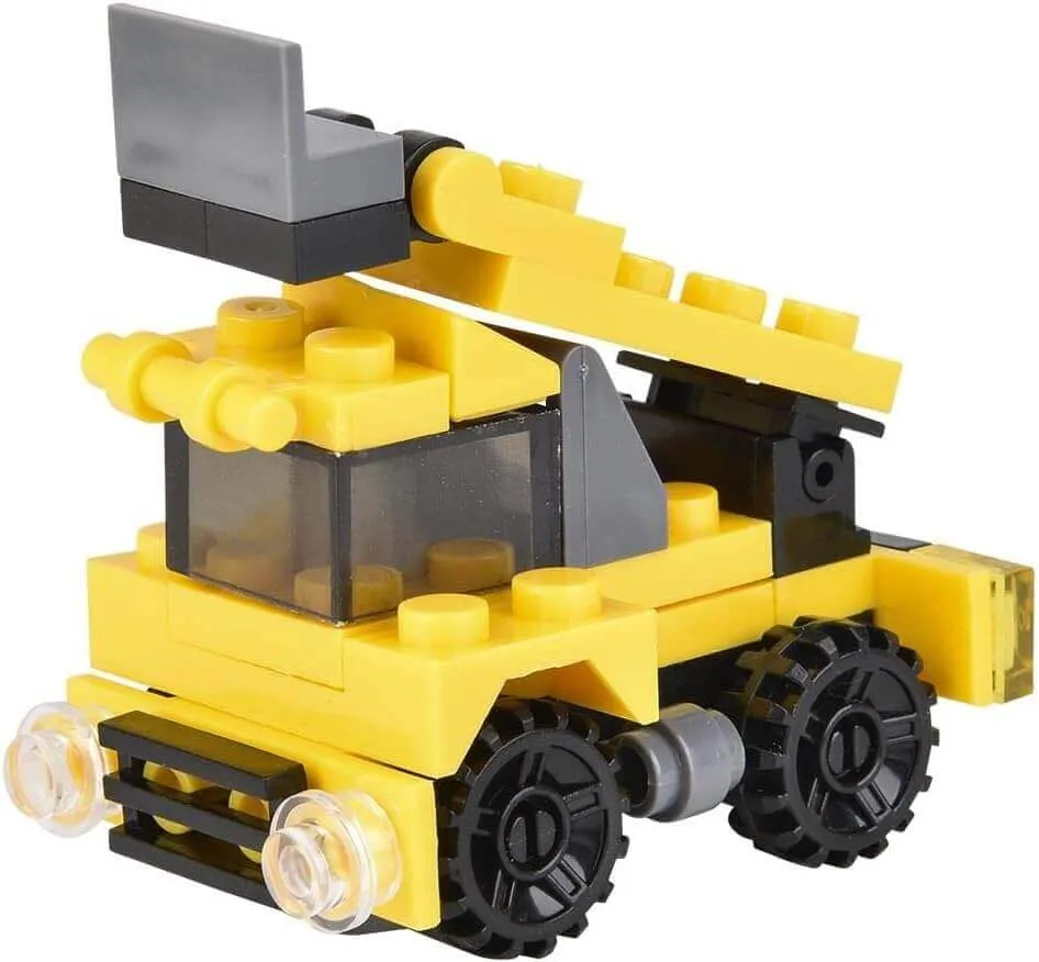 3" Construction Truck Building Block Eggs (1 each)