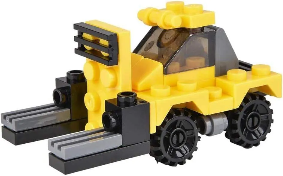 3" Construction Truck Building Block Eggs (1 each)