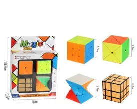 4 in 1 Magic Rubik Cube