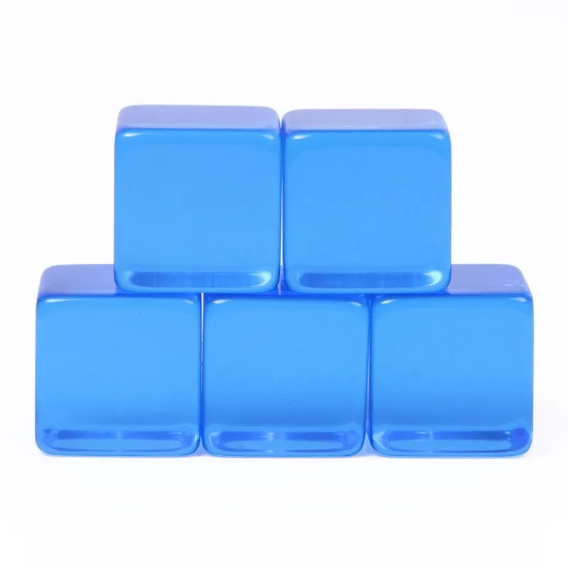 Acrylic Transparent Gem blocks Children Educational Sensory Training Crystal toys Creative Assembling Rainbow blocks for kids