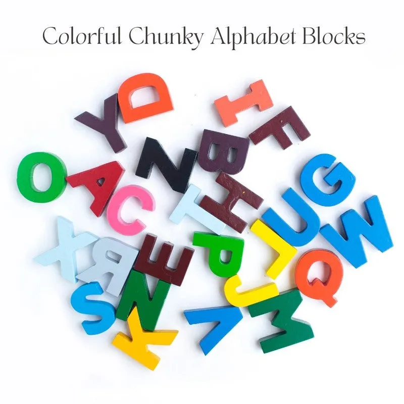 Alphabet Blocks Learning Puzzle