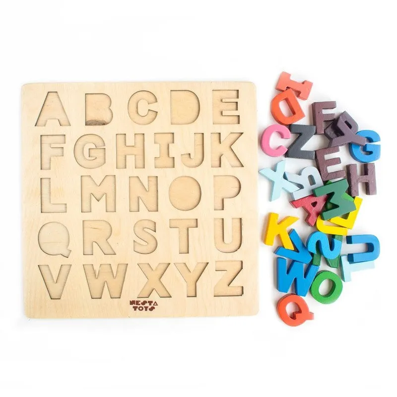 Alphabet Blocks Learning Puzzle