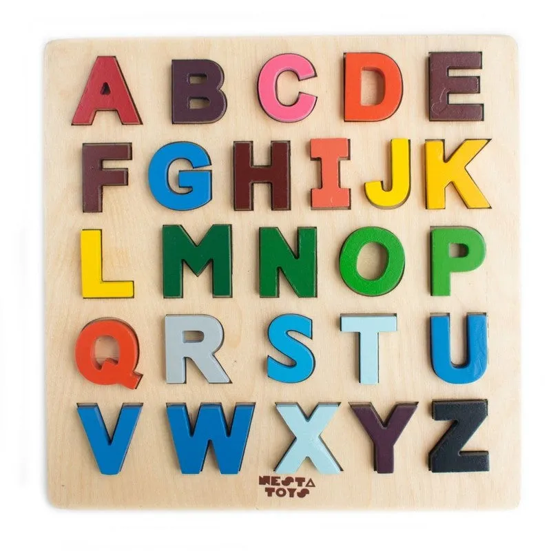 Alphabet Blocks Learning Puzzle