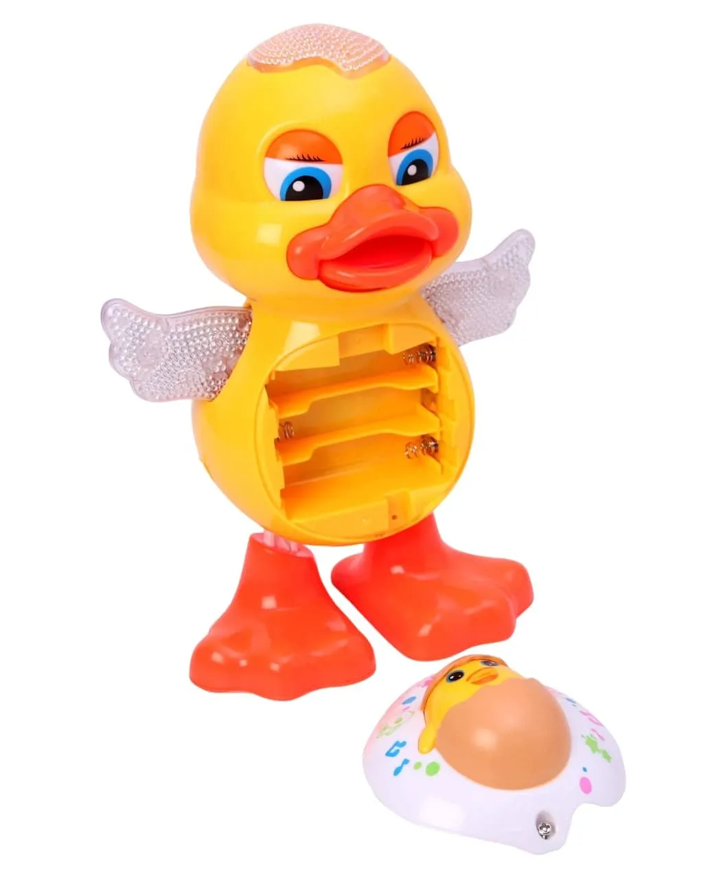 Amisha Gift Gallery Dancing Duck Toy with Vibrant Light Effect & Musial Sound | Best Dancing Toy Gifts/Toddlers/Babies/Girls/Boys | Yellow Color,