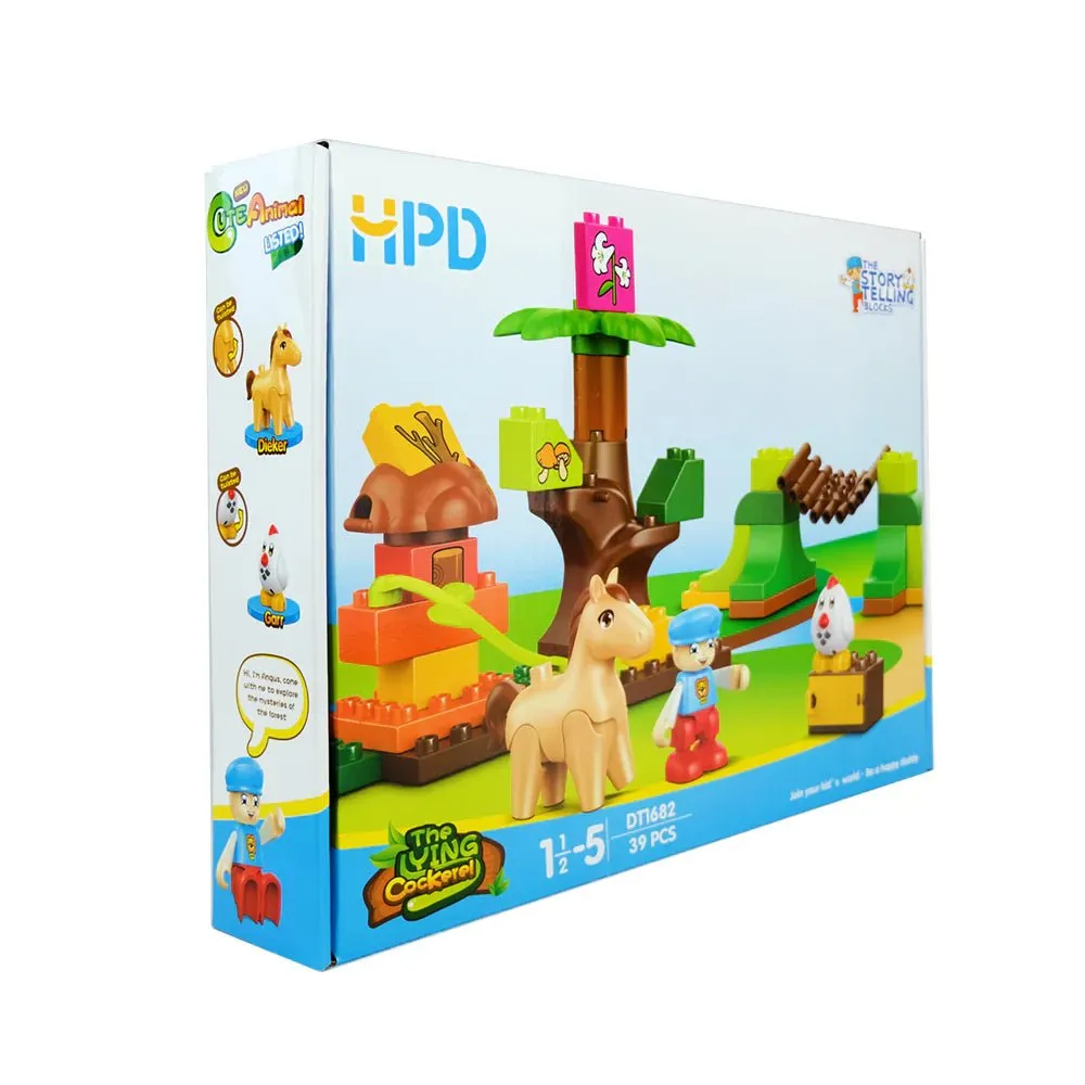 Animal Forest Building Blocks Set