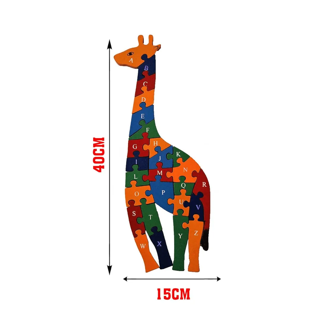 Animals/Vehicles Shaped Puzzle 3D-1 piece(Random design & colours will be send)