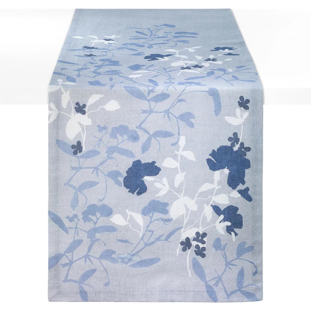 Bodrum Silhouette 100% cotton napkins and runners in floral prints