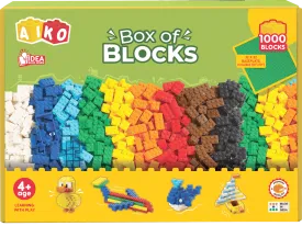 Box of Blocks 1000-Piece Building Blocks