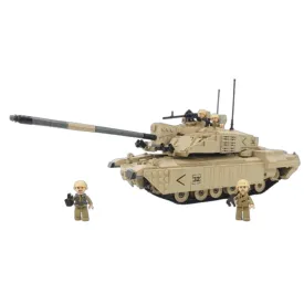 Advanced British Challenger II Main Battle Tank Building Blocks Kit