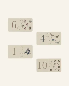 CARDBOARD NUMBERS PUZZLE