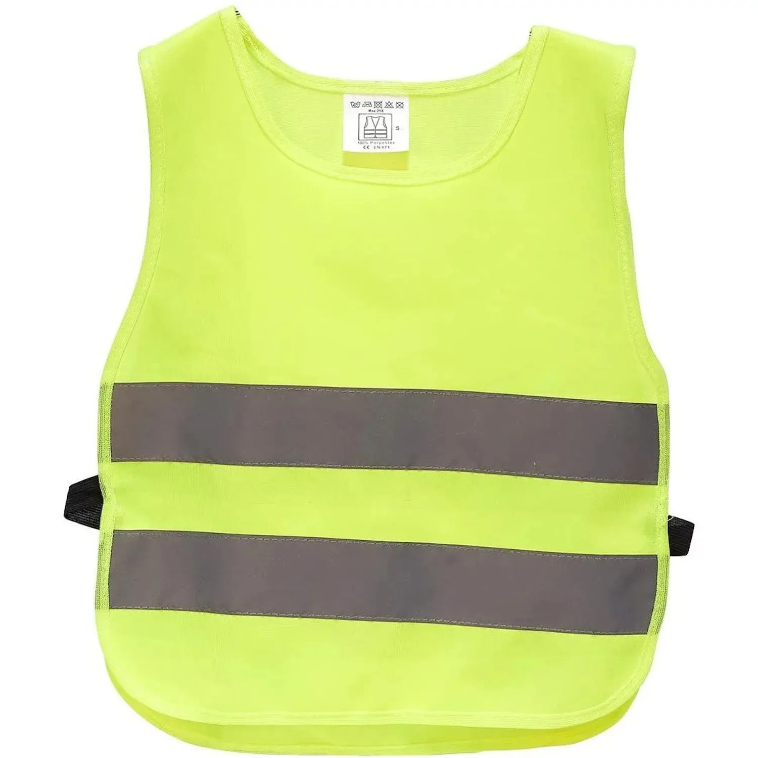 Children's reflective vest - 2 sets of high visibility vests reflective vests for nighttime outdoor activities or the Blue Panda construction worker suit