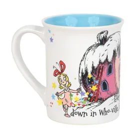 Cindy Lou Who Scene Ceramic Mug