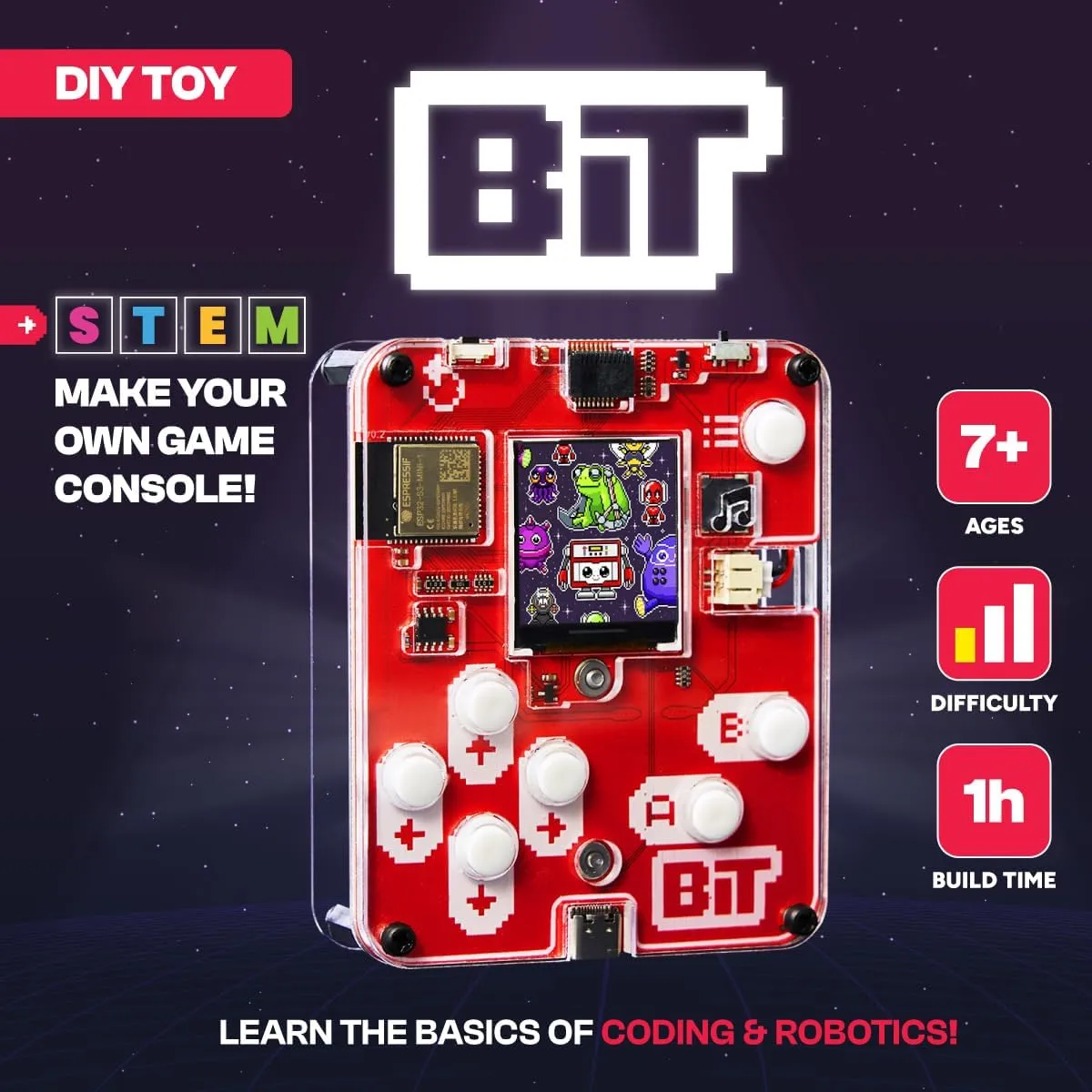 CircuitMess – STEM Build Your Own Game Console