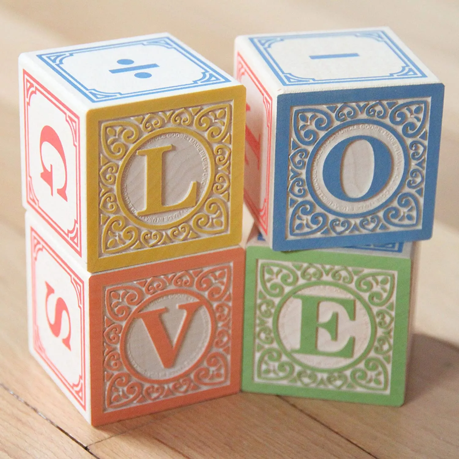 Classic ABC Wooden Blocks