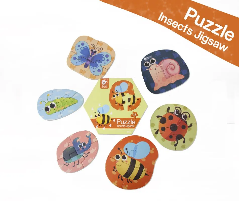 Classic World Insects Jigsaw Puzzle