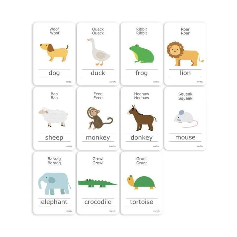 Cognitive Flash Cards - Animal Sounds