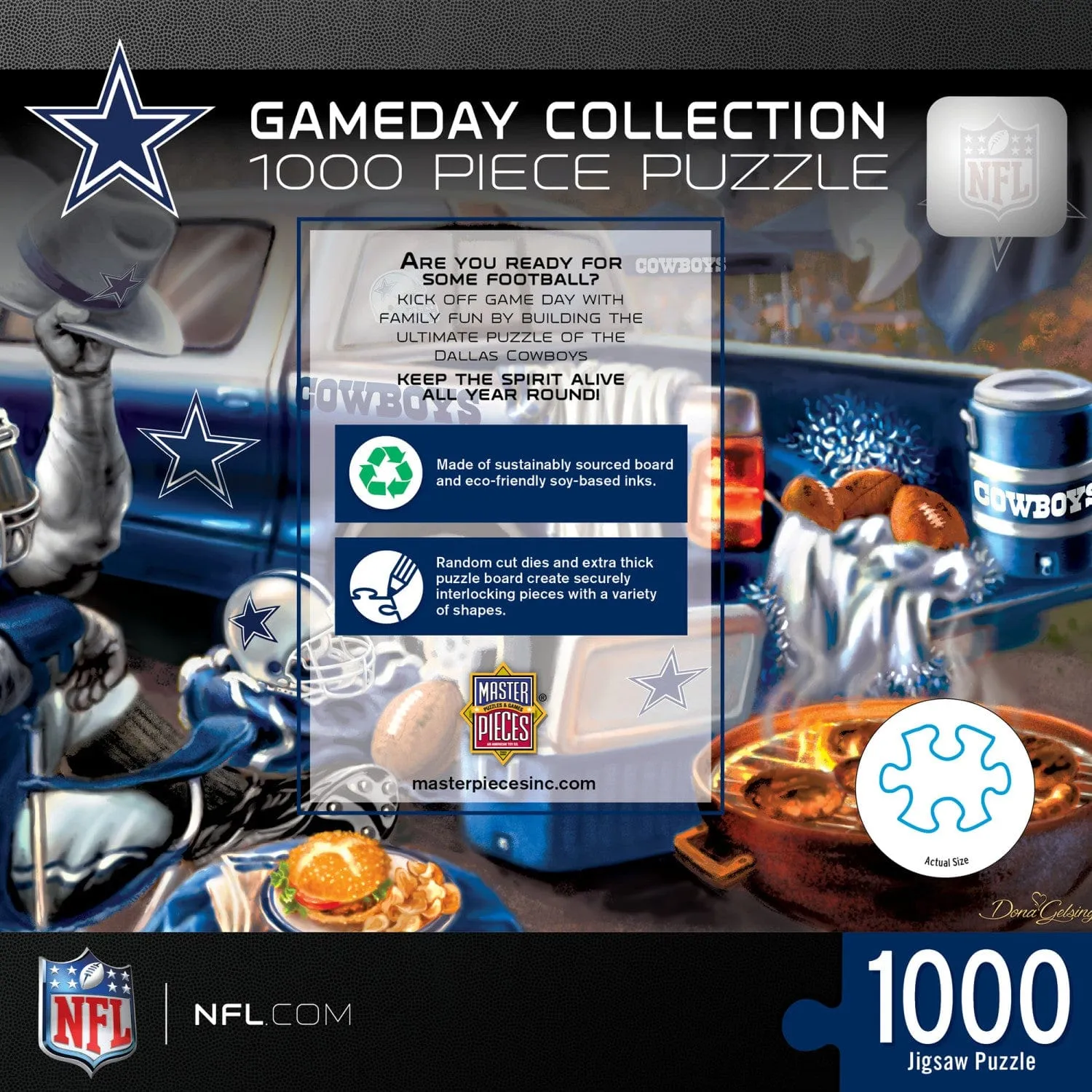 Dallas Cowboys - Gameday 1000 Piece Jigsaw Puzzle