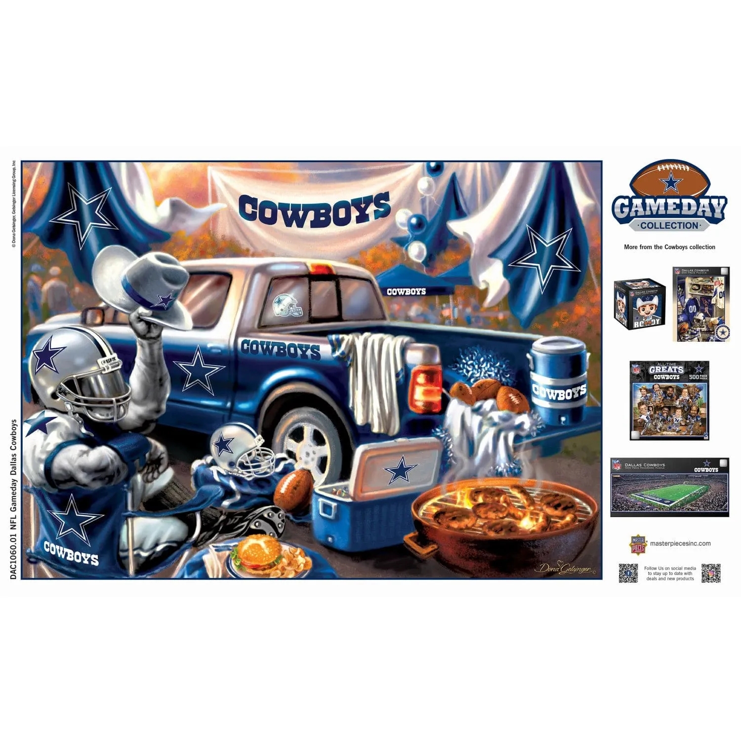 Dallas Cowboys - Gameday 1000 Piece Jigsaw Puzzle