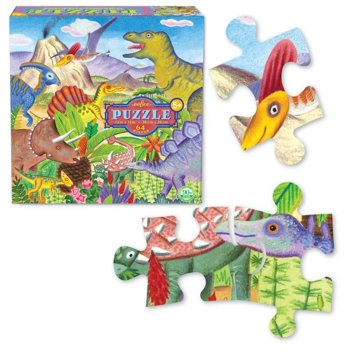 Dinosaur Island Puzzle 64pc