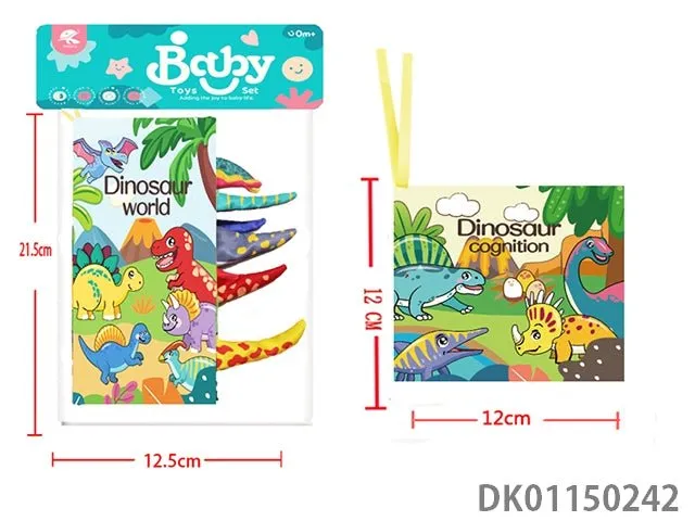 Dinosaur World 3D Cloth Book Set