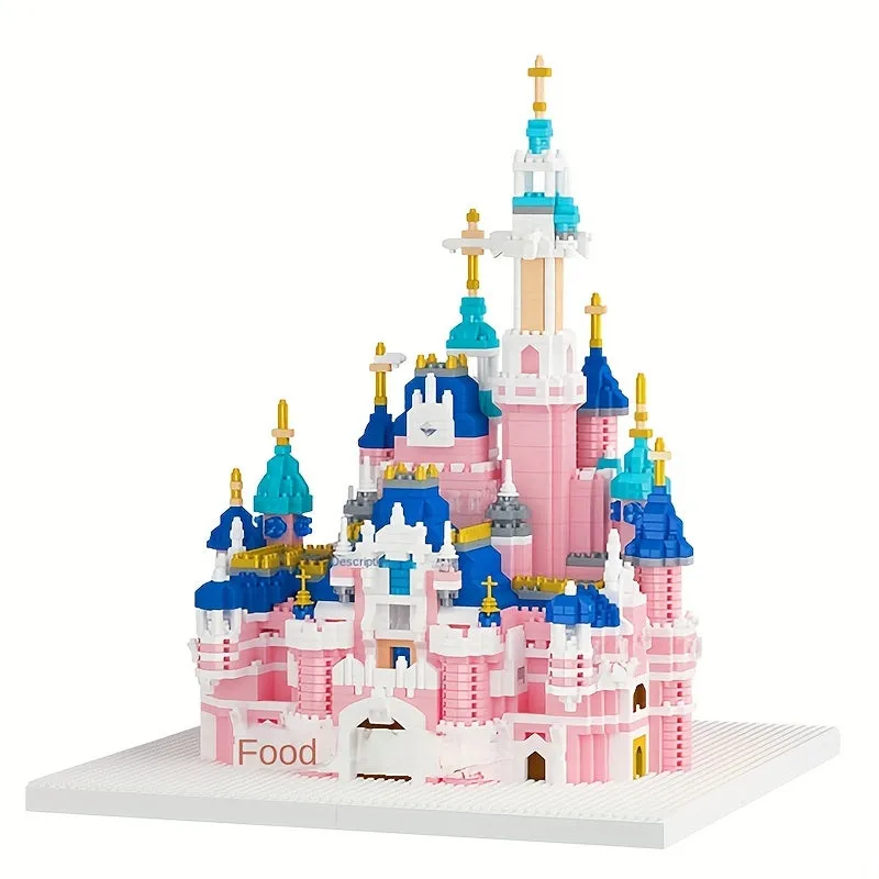 Dream Castle Puzzle Challenging Assembly Toy for Kids Birthday Gift