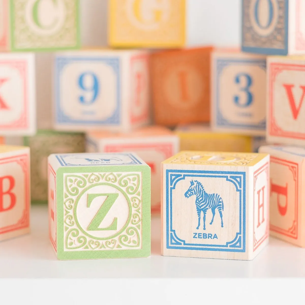 English ABC blocks