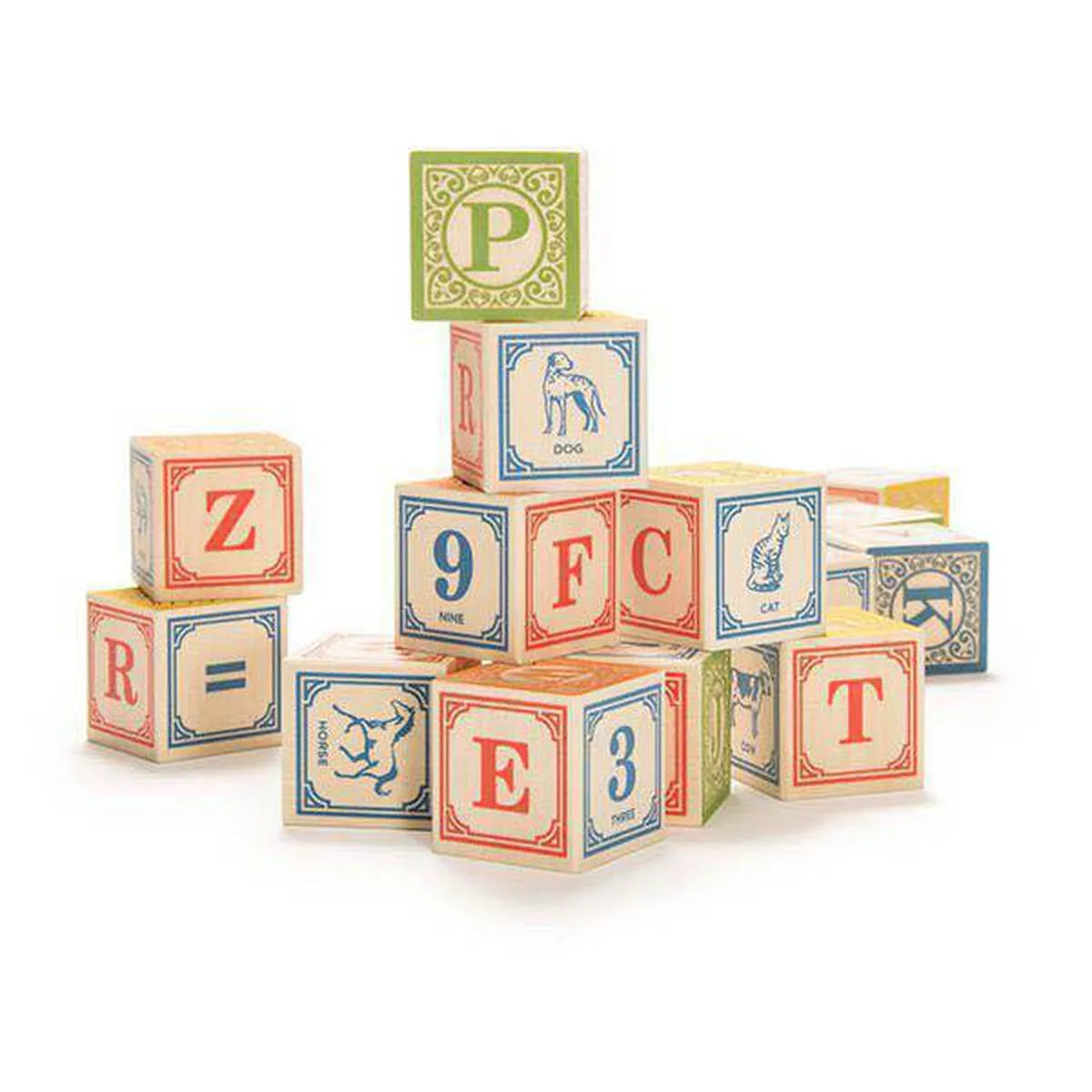 English ABC blocks