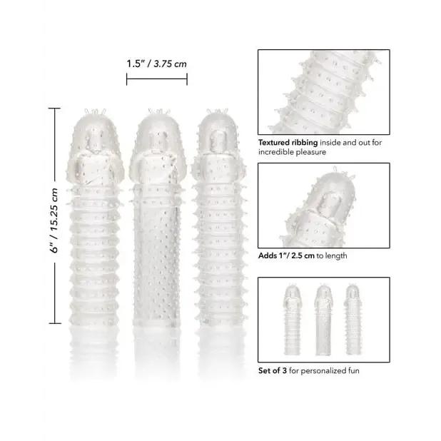 Extension 3 Piece Kit - Clear