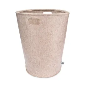 Felt Laundry Hamper - Oatmeal