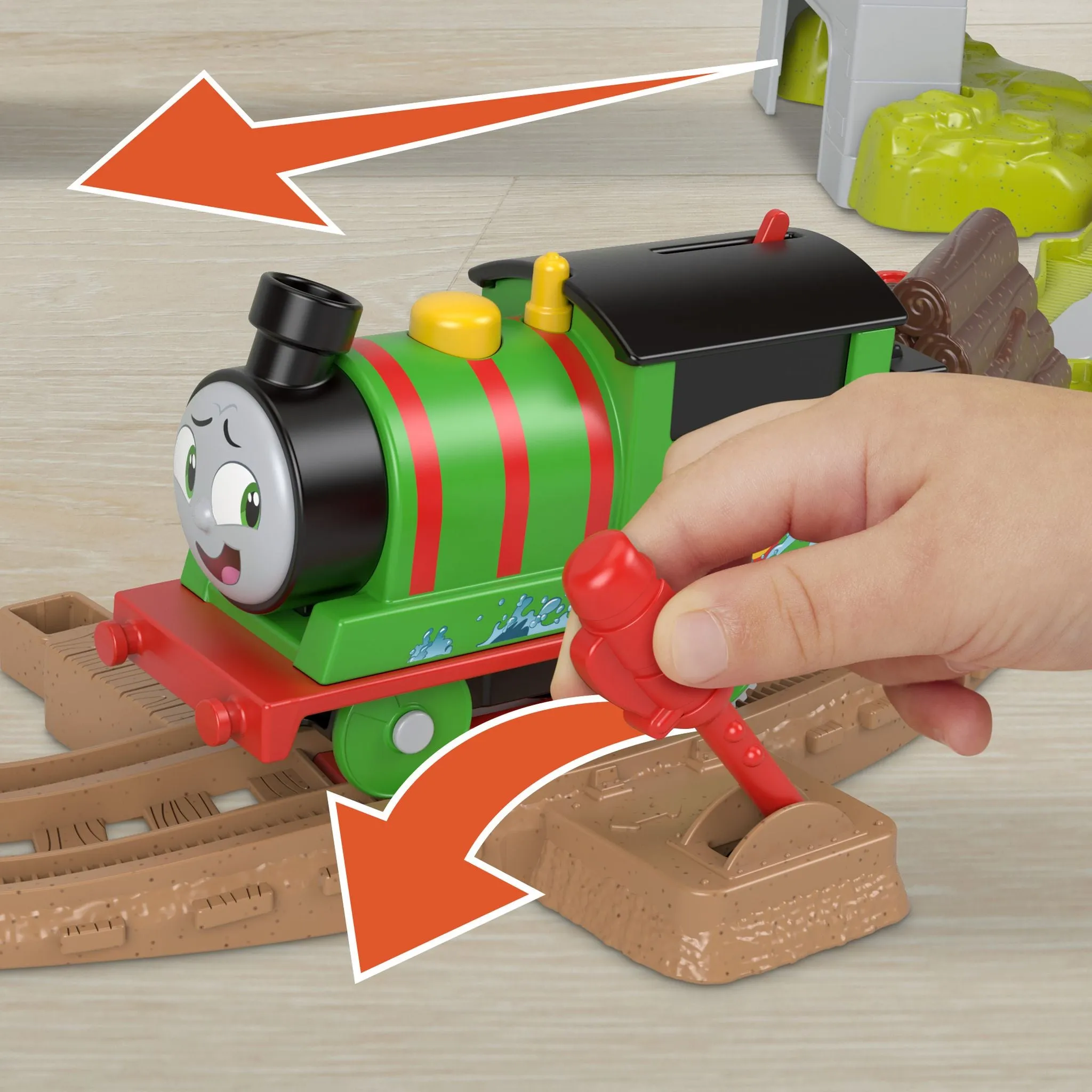 Fisher-Price Thomas & Friends Talking Bulstroke & Which-Way Bridge