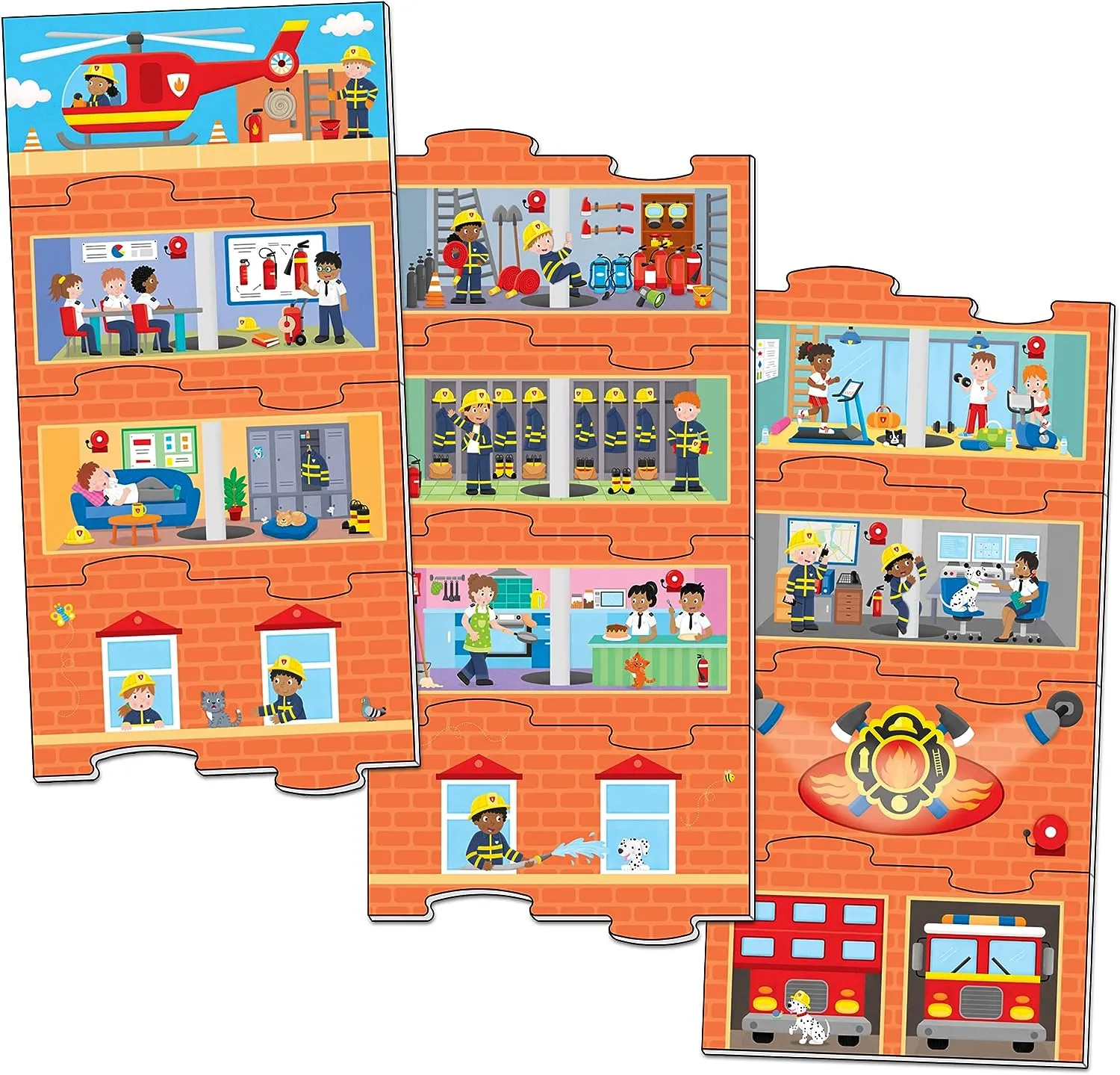 Galt 1005545 Tower Puzzles Fire Station