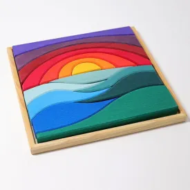 Grimm's Wooden Landscape Creative Puzzle