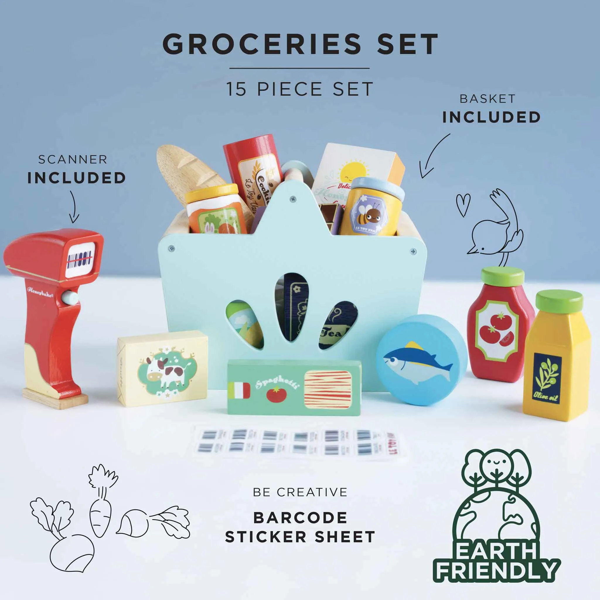 Groceries Set & Scanner