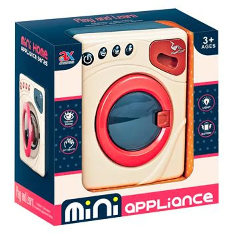 Home Appliances Washing Machine Play Set with Music and Light