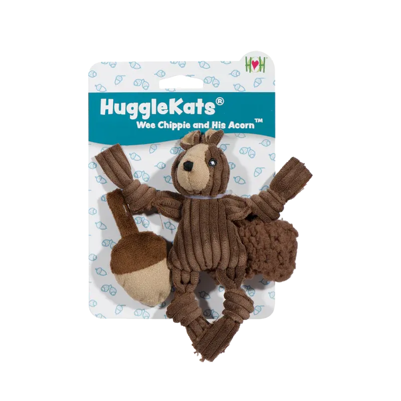 HuggleKats® Wee Chippie and His Acorn Cat Toys Set