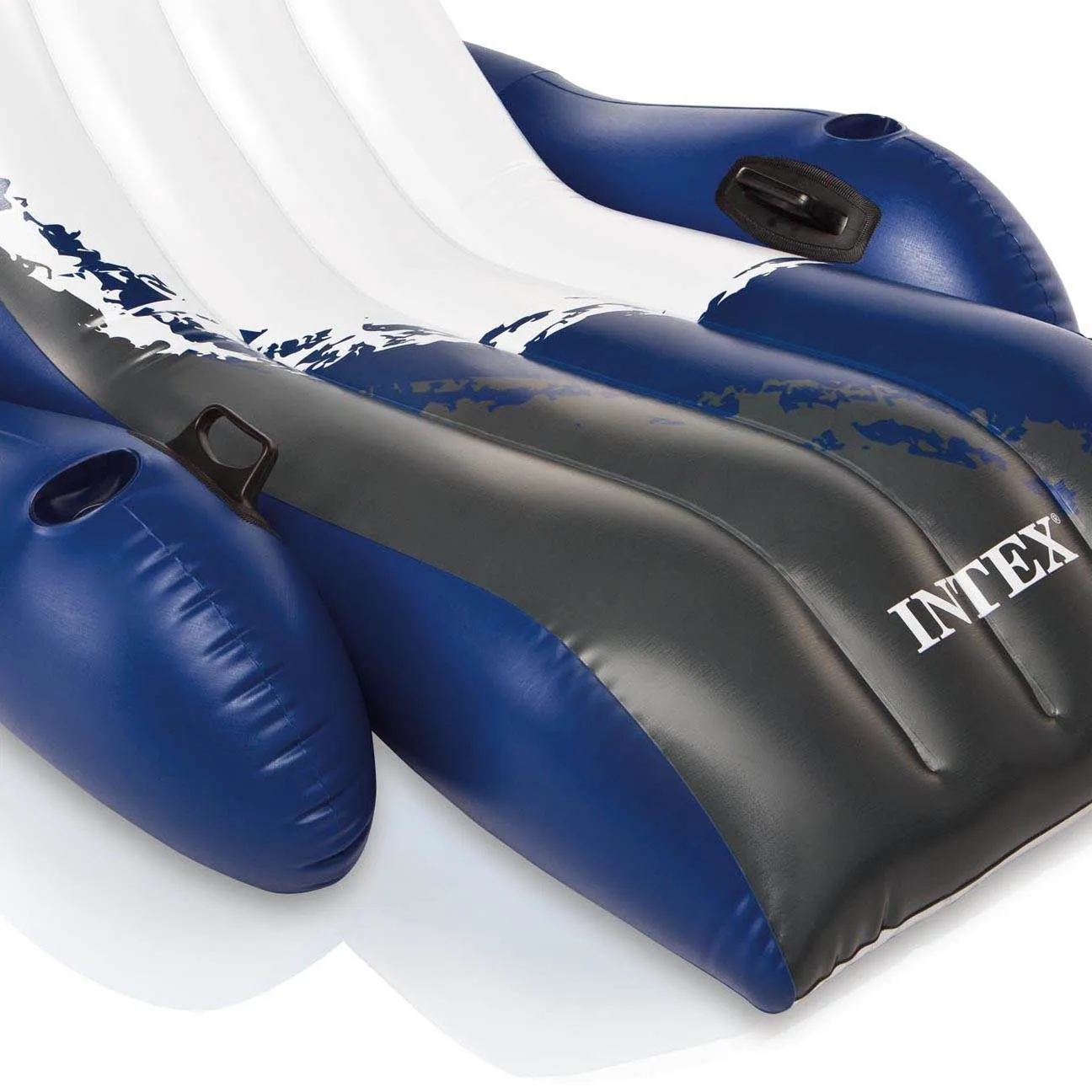 Intex inflatable swimming pool chair with snorkel for 2 people refrigerator and repair kit Intex