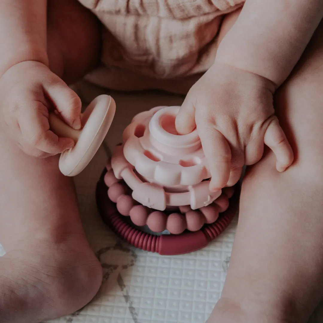 Jellystone Designs Stacker Teether & Toy - Earth