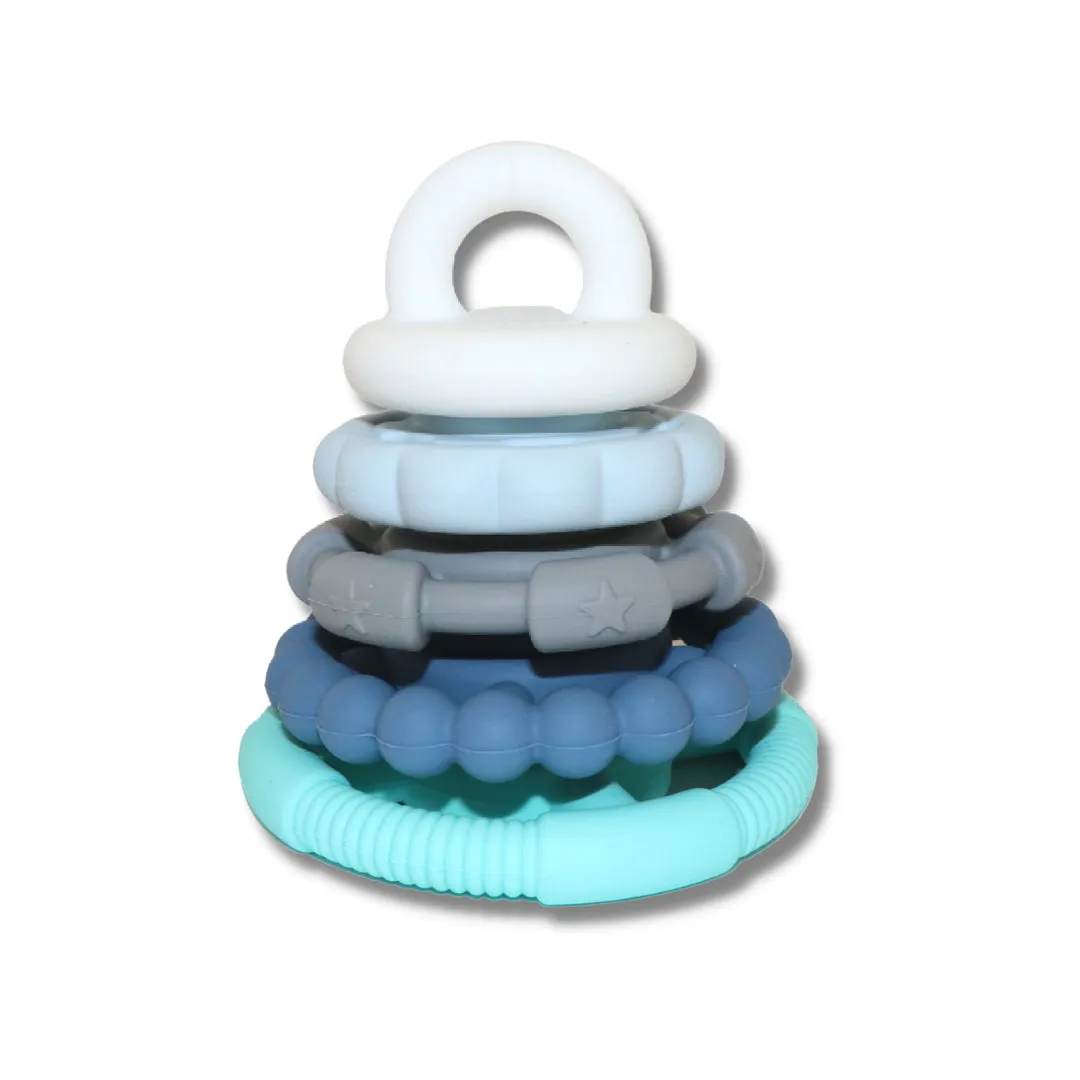 Jellystone Designs Stacker Teether & Toy - Ocean