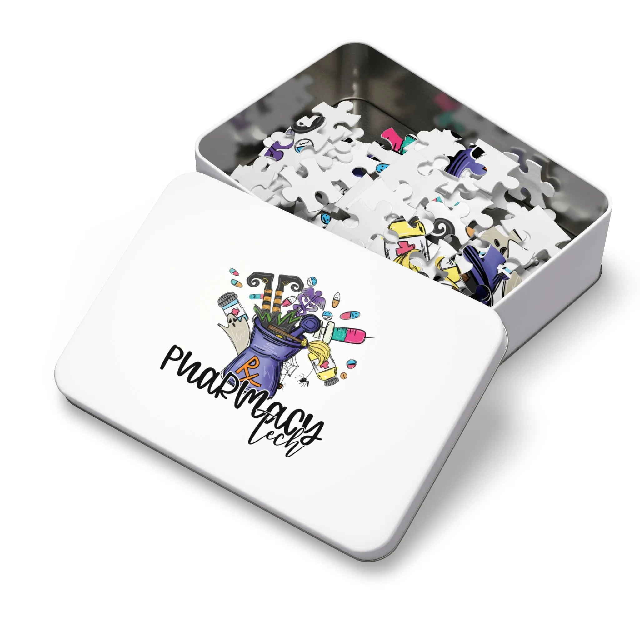 Jigsaw Puzzle, Christmas, Halloween, Pharmacy Tech, Personalised/Non-Personalised (30, 110, 252, 500,1000-Piece)