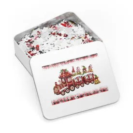 Jigsaw Puzzle, Christmas, Train, Personalised/Non-Personalised (30, 110, 252, 500,1000-Piece)