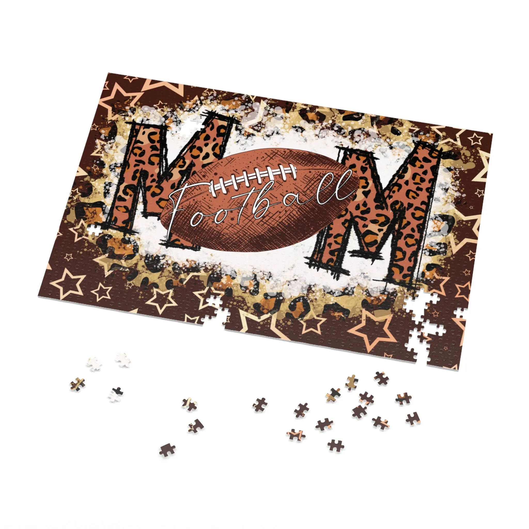 Jigsaw Puzzle, Football Mom, Personalised/Non-Personalised (30, 110, 252, 500,1000-Piece)