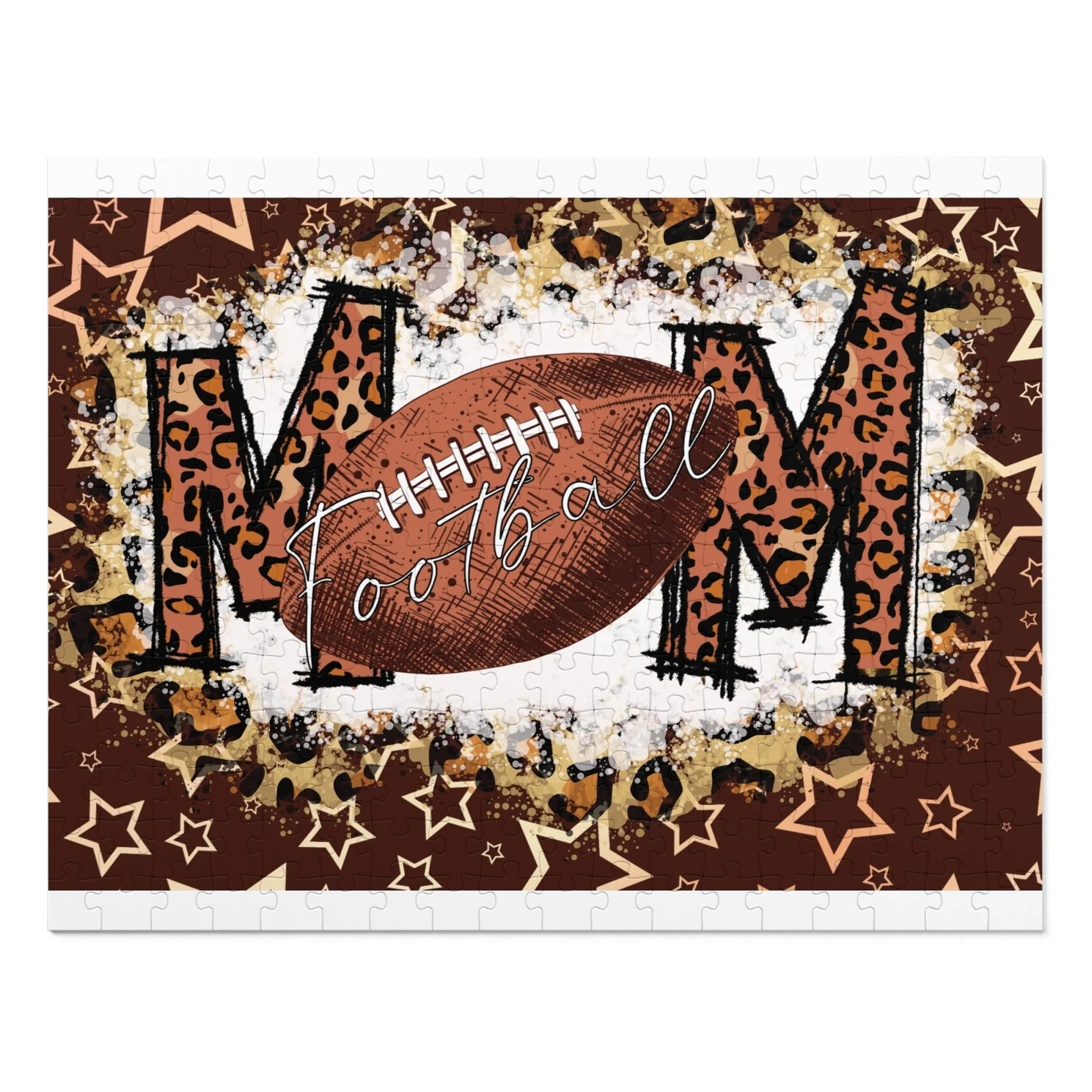 Jigsaw Puzzle, Football Mom, Personalised/Non-Personalised (30, 110, 252, 500,1000-Piece)