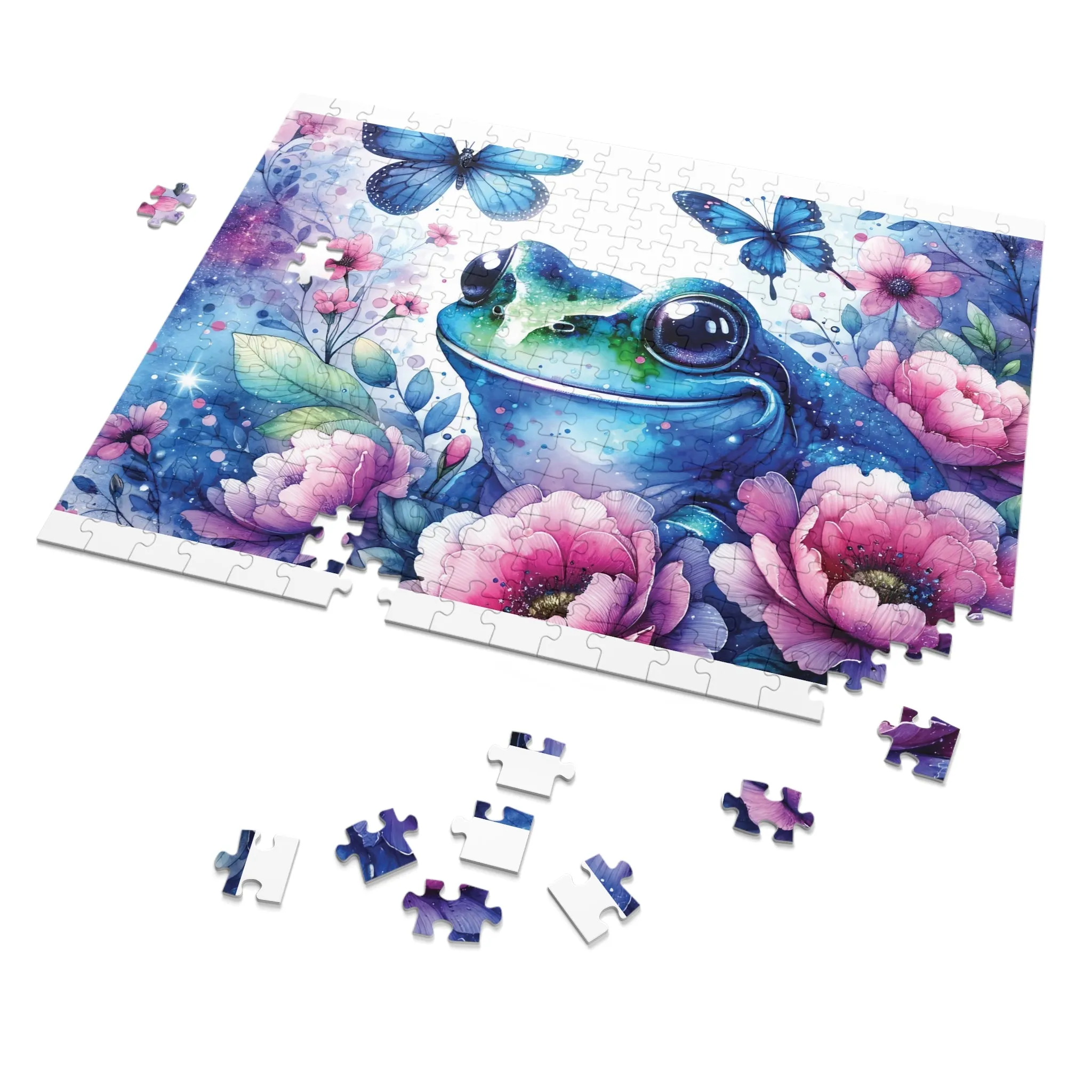 Jigsaw Puzzle, Frog, Personalised/Non-Personalised (30, 110, 252, 500,1000-Piece)